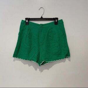 Emerald High Waist Women's Shorts